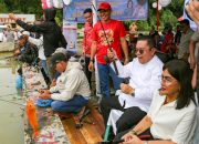 Liswati Wesly Silalahi Raih Juara 4 Mancing Bareng Wali Kota