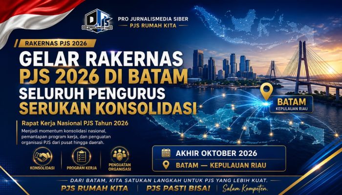 PJS Matangkan Rakernas 2026 di Kepri