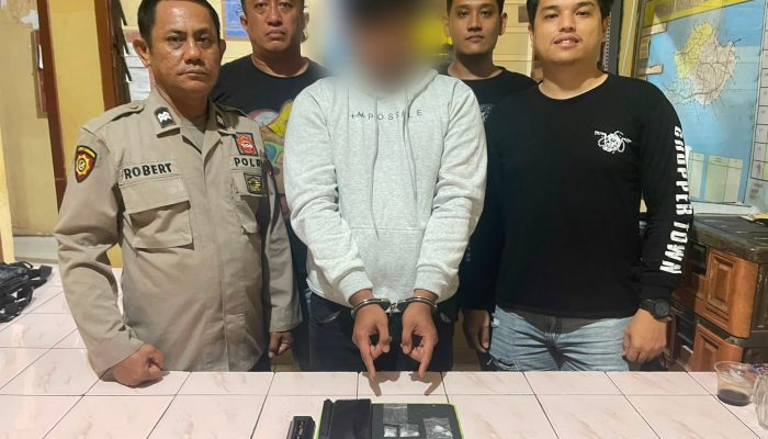 Penjual Sabu 1,93 Gram Diciduk Polsek Gunung Malela