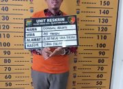Beli Bawang Pakai Upal, Residivis Ditangkap Polsek Medan Kota