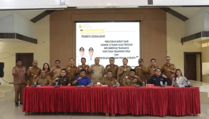 Bupati Dairi Tegaskan Transaksi Non Tunai Wajib Diterapkan
