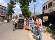 Lizera Coffee dan DPC PJS Labuhanbatu Berbagi Jumat Berkah