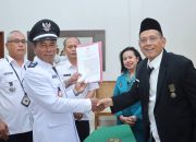 Bupati Dairi Lantik Marudut Silalahi Menjadi Kepala Desa PAW Desa Tanjung Saluksuk