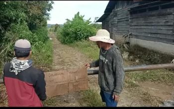 Klarifikasi Atas Pembongkaran Portal di Jalan Pertanian Desa Pangguruan