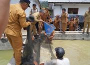 Tinjau BBI Purbatua, Pemkab Taput Dorong Budidaya Ikan