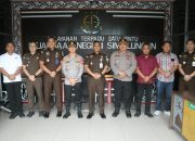 Kapolres Simalungun Sambangi Kejari dan Pengadilan