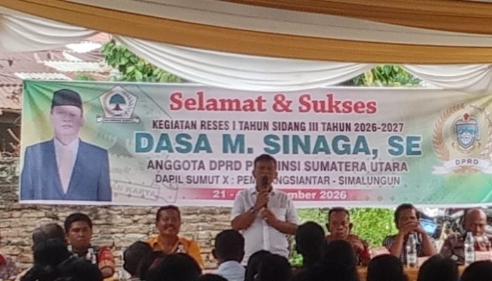 Warga Hutabayu Raja Keluhkan Pupuk Langka, Jalan Rusak hingga Debit Air Bendungan Menipis