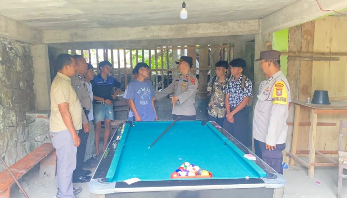 Operasi Kasih Sayang, Polsek Tanah Jawa Amankan 10 Pelajar Bolos