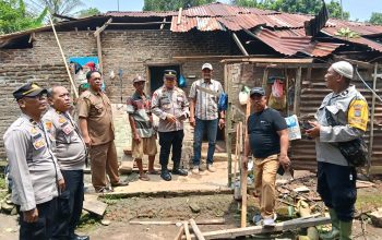 24 Rumah Warga Pematang Bandar Rusak Diterjang Angin Kencang