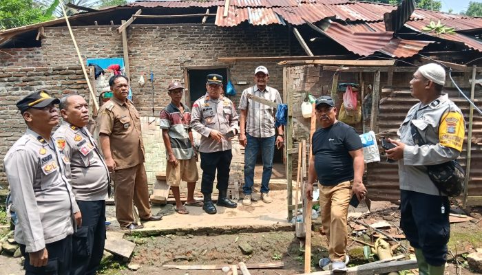24 Rumah Warga Pematang Bandar Rusak Diterjang Angin Kencang