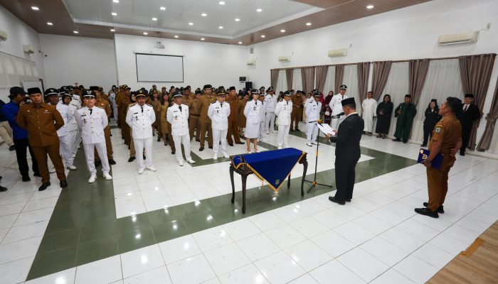 Wesly Lantik 116 Pejabat Pemko Pematangsiantar