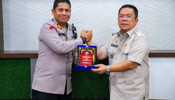 Wesly Silalahi Sambut Kapolres Pematangsiantar