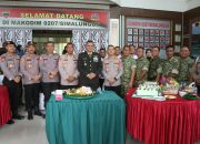 Kapolres Simalungun Beri Kejutan HUT ke-81 TNI