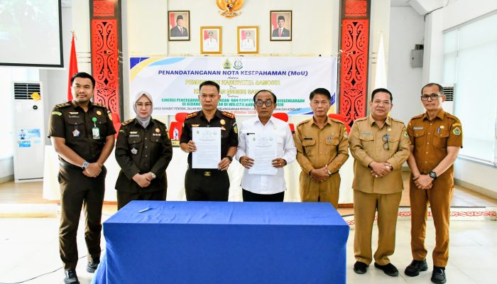 Pemkab Samosir-Kejari Perkuat Tata Kelola Pendidikan