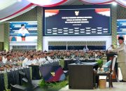 Prabowo Beri Taklimat kepada 800 Pati TNI-Polri