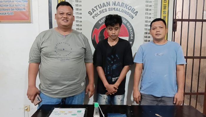 Polsek Bandar Huluan Gerebek Pesta Sabu, Satu Pria Jadi Tersangka